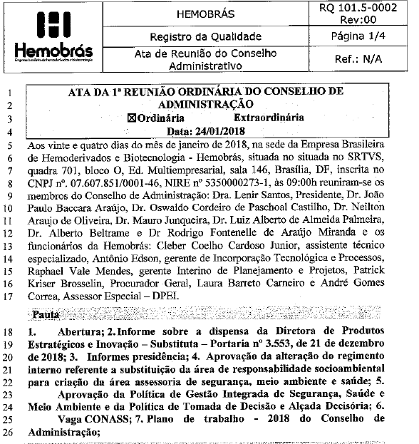 ATA DA REUNIÃO DO COLEGIADO Nº 09 DE 15.03.2022